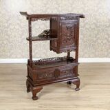 Antique Japanese Cabinet in Exotic Wood