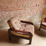 Pair of Danish vintage armchairs