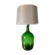 Lady Jeanne green table lamp electrified to nine