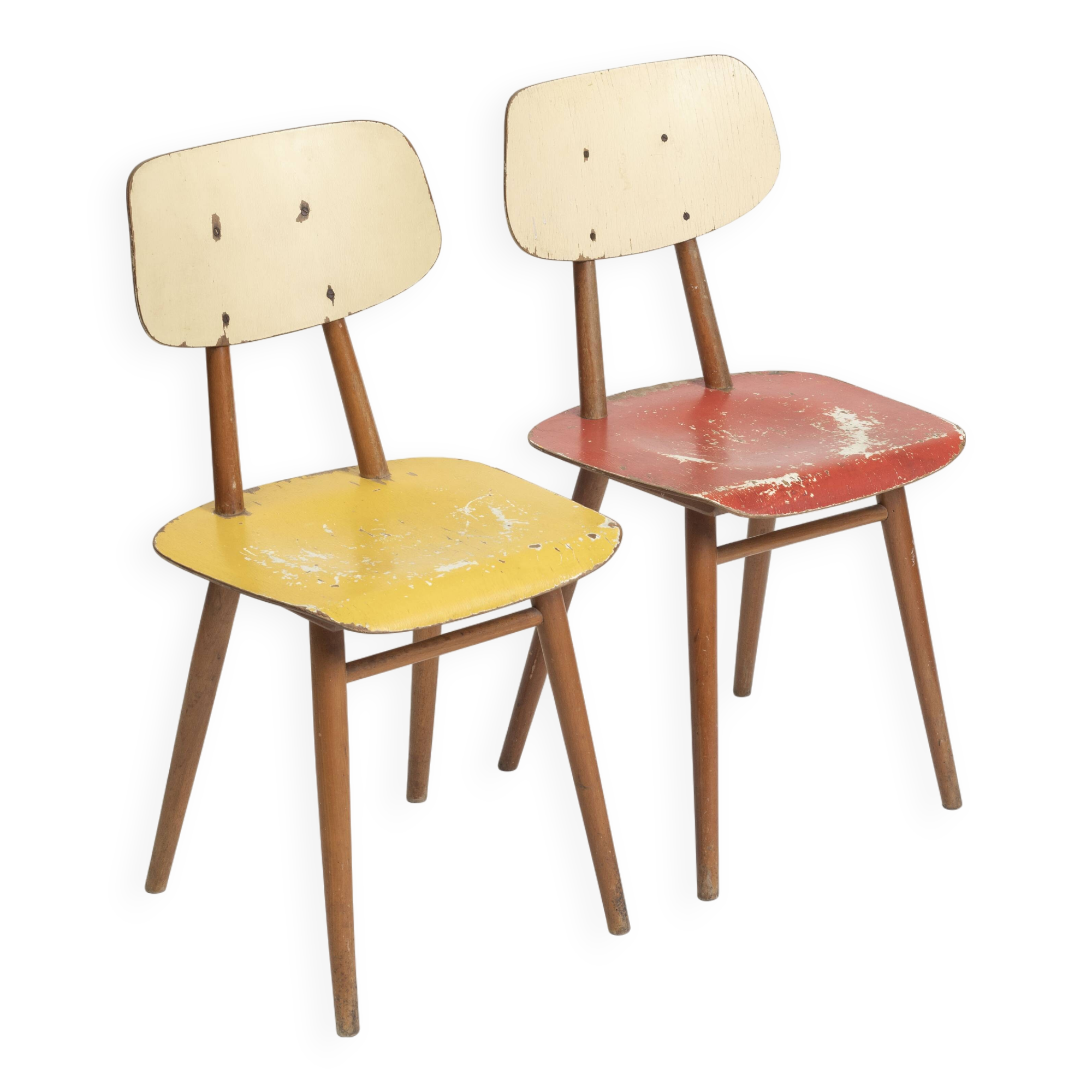 Set o 2 dining chairs by Ton, Czechoslovakia, 1960s
