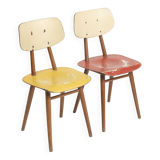 Set o 2 dining chairs by Ton, Czechoslovakia, 1960s