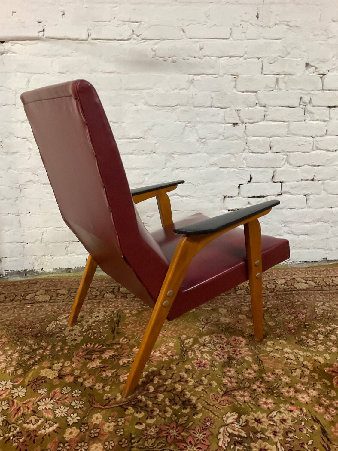 Fauteuil scandinave des années 50-60