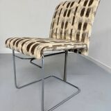 Set of 4 old Saporiti Italia chairs from the 1970s, Ernes design