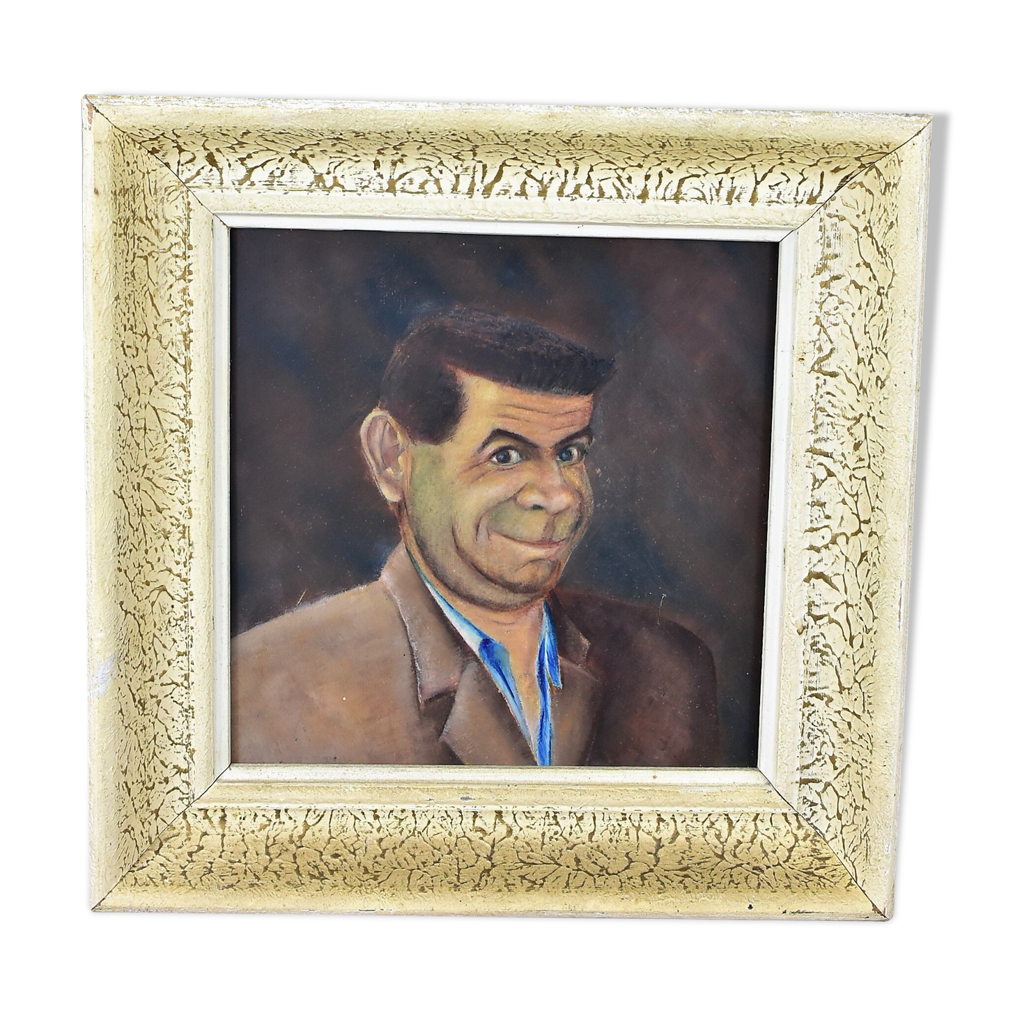 painting painting face man