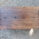 Small vintage footrest bench