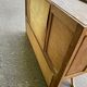 Vintage wooden display cabinet art deco 1940s