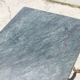 Bronze swan low table and pearl green marble 1950s