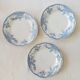 Set of 3 dessert plates in Nimy ironstone.