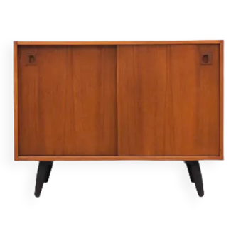 Buffet en teck, design danois, années 1970, fabriquée au Danemark