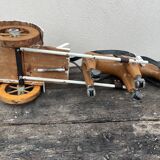 wooden horse cart toy from the 60s