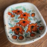 4 Plates by Kurt Brunner and Monique Pansier (Poterie du Verseau, Vallauris)