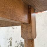 XXL solid oak table 3m2