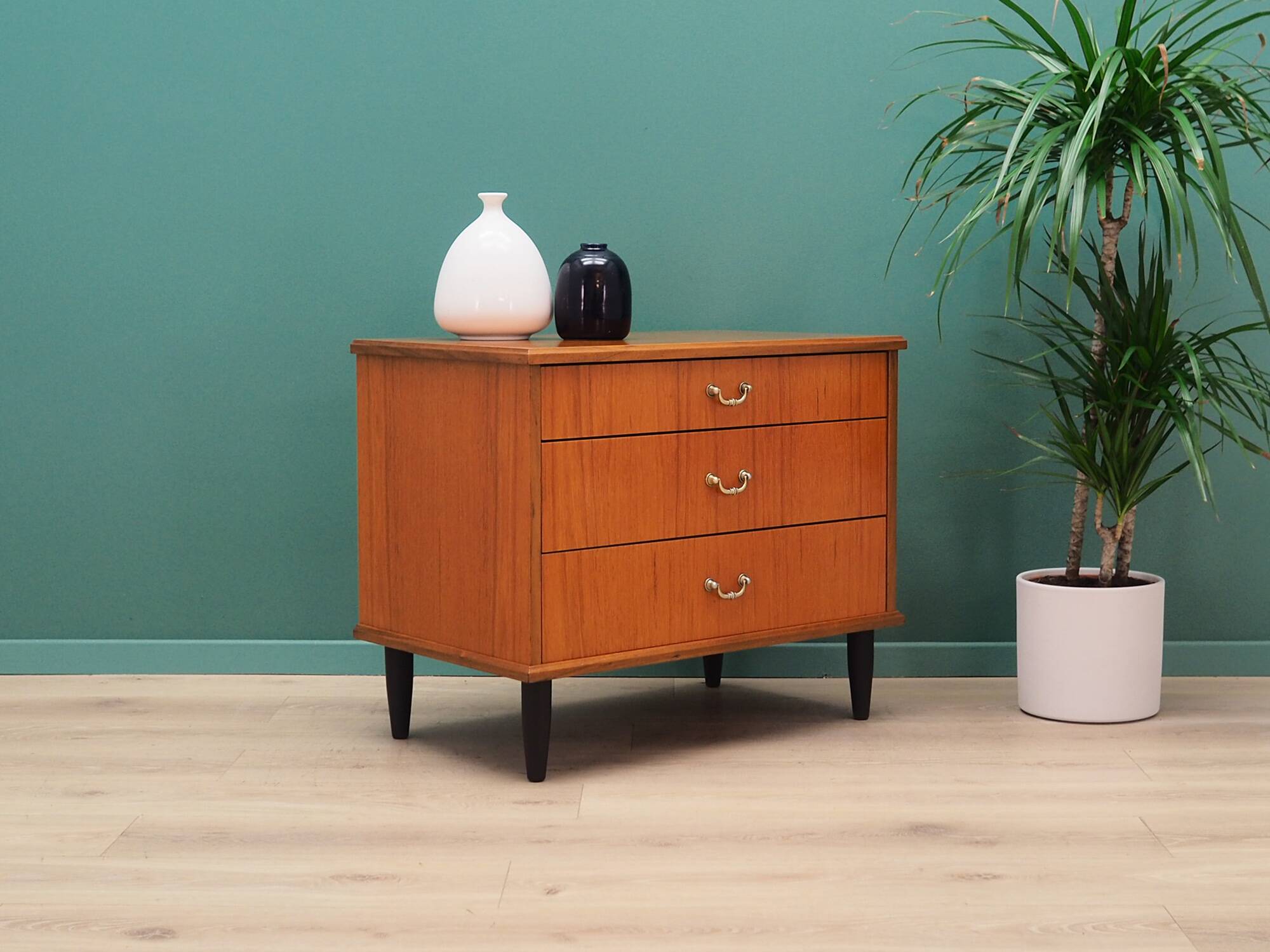 Teak chest of drawers, Danish design, 1960s, production: Denmark