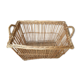 Old wicker pan