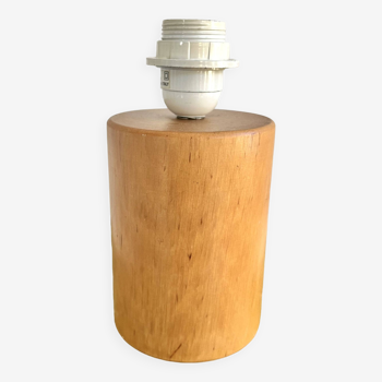 Pied de lampe en bois