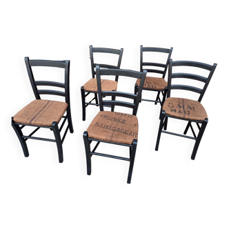 Set of 5 chairs