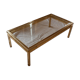 Table basse design Pierre Vandel années 70