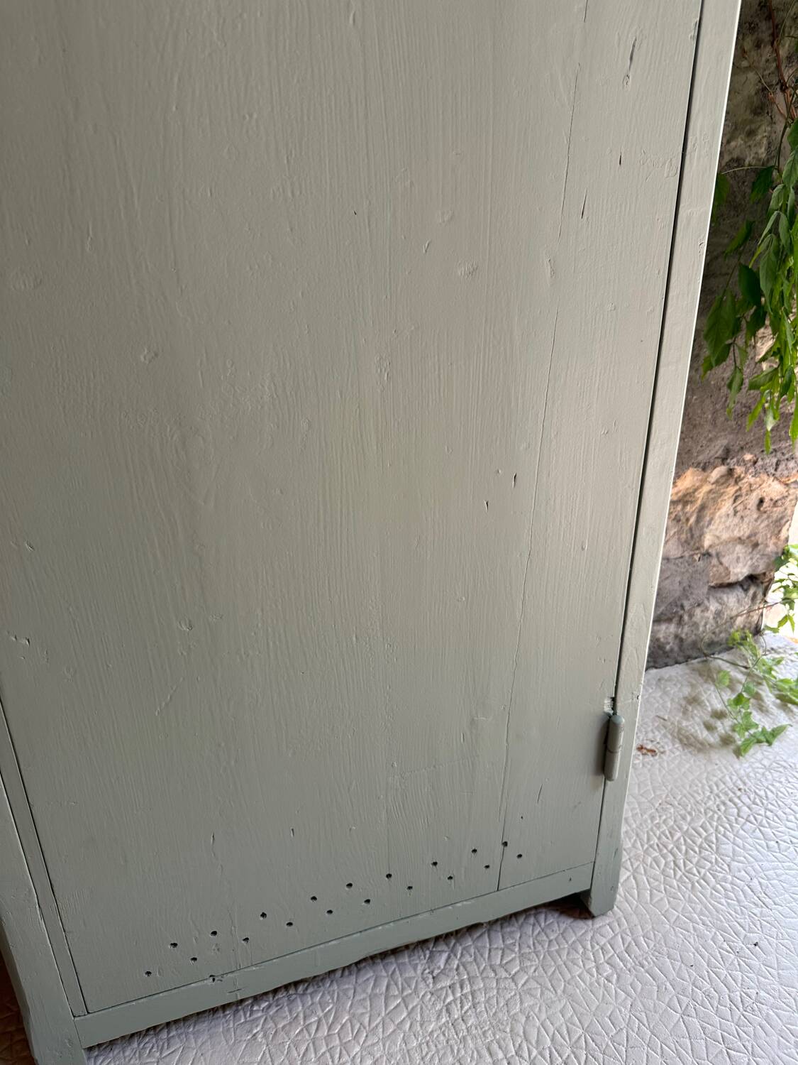 Refurbished 1-door Parisian wardrobe