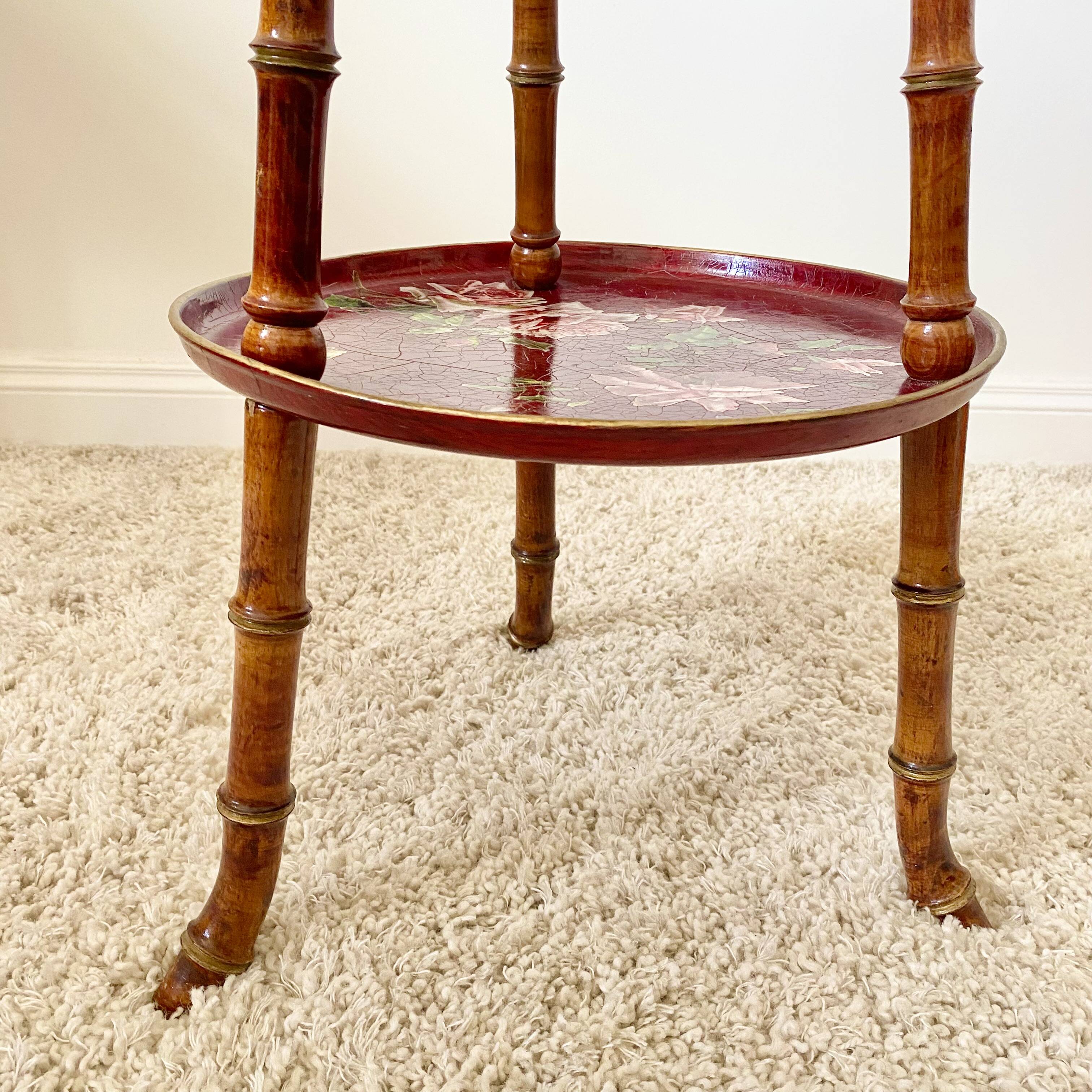 Paper maché and bamboo harness