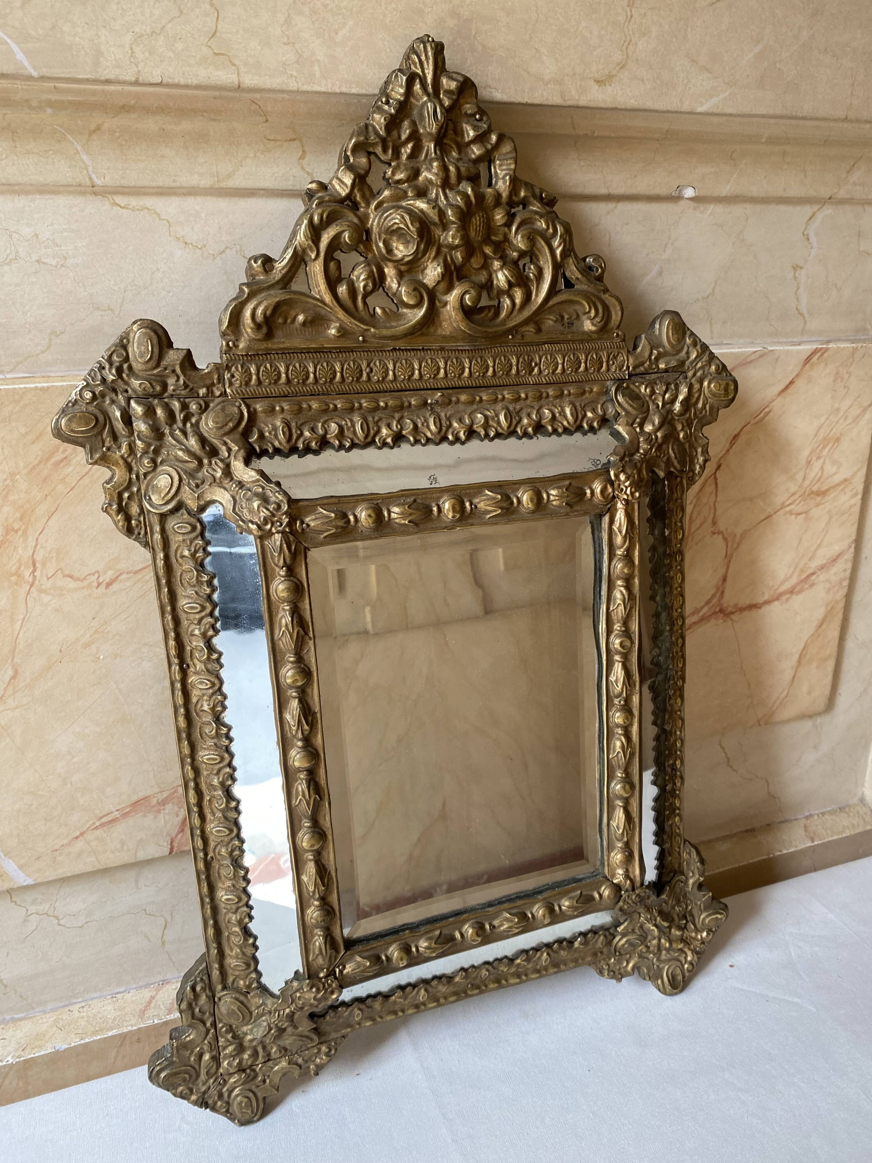 Small Napoleon III mirror