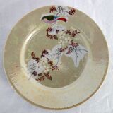 8 assiettes à dessert chinoises nacrées vintage