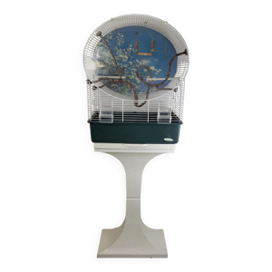 Cage à oiseaux sur pied