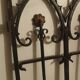 Wrought iron grille