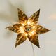 Beautiful brass ceiling or wall lamp from the 1970s by Willy Daro