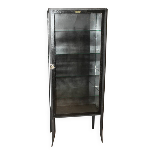 Vitrine de Médecine en métal vers 1940 — Beyit