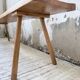 Pair of benches from the 1950s mountain furniture, pine.
