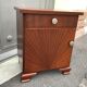 Paire de chevets art deco vintage 1940 acajou