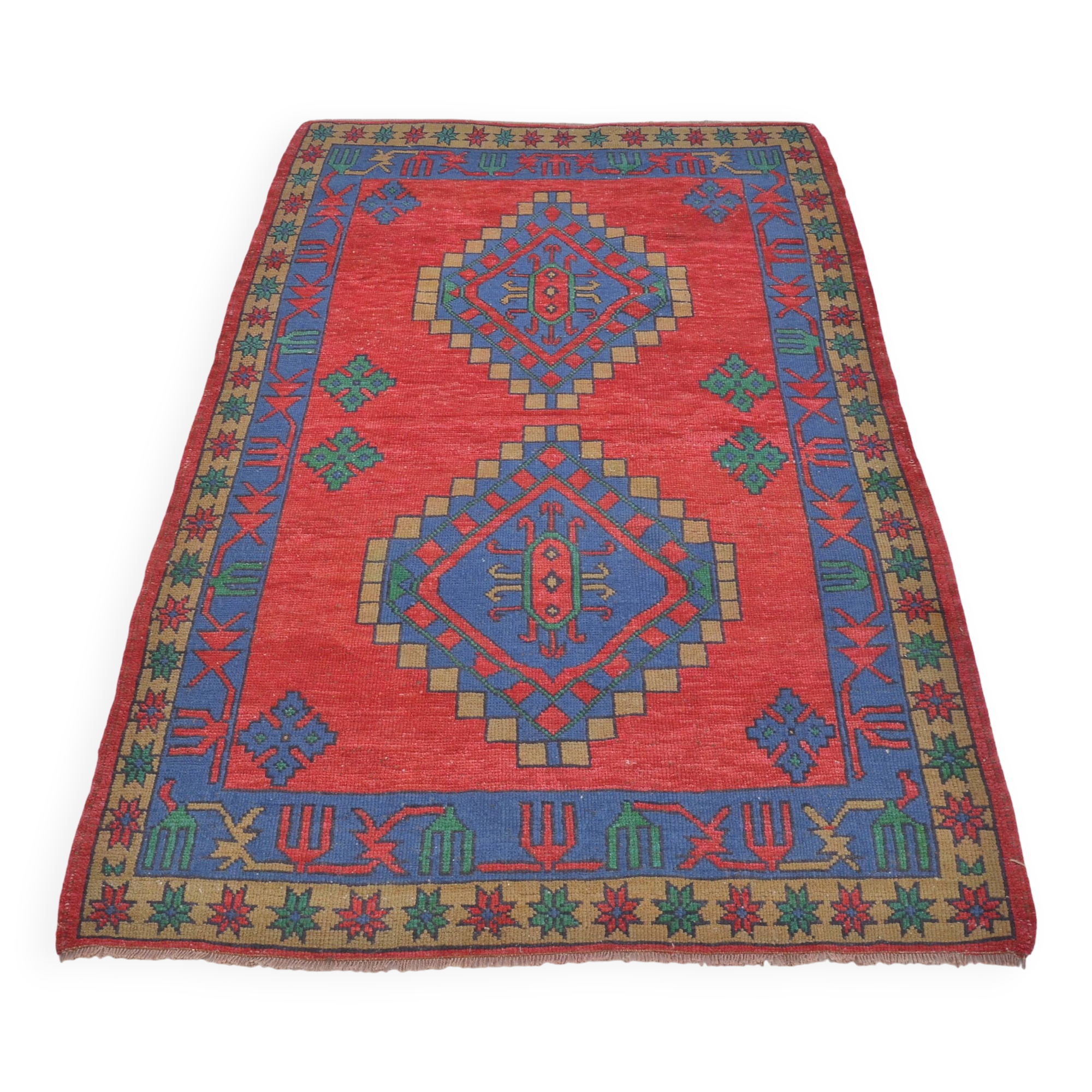 Multicolour Anatolian Oushak Carpet sku 2543
