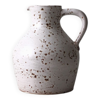 Stoneware pitcher