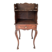 Provençal style table in carved oak.