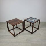 Danish coffee tables design Aksel Kjersgaard 60s vintage rosewood