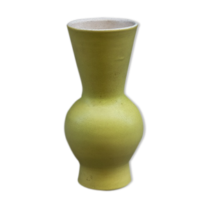 Vase balustre en céramique poterie