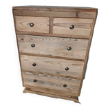 chest of drawers in fir from the 60s