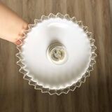 Vintage opaline glass pendant