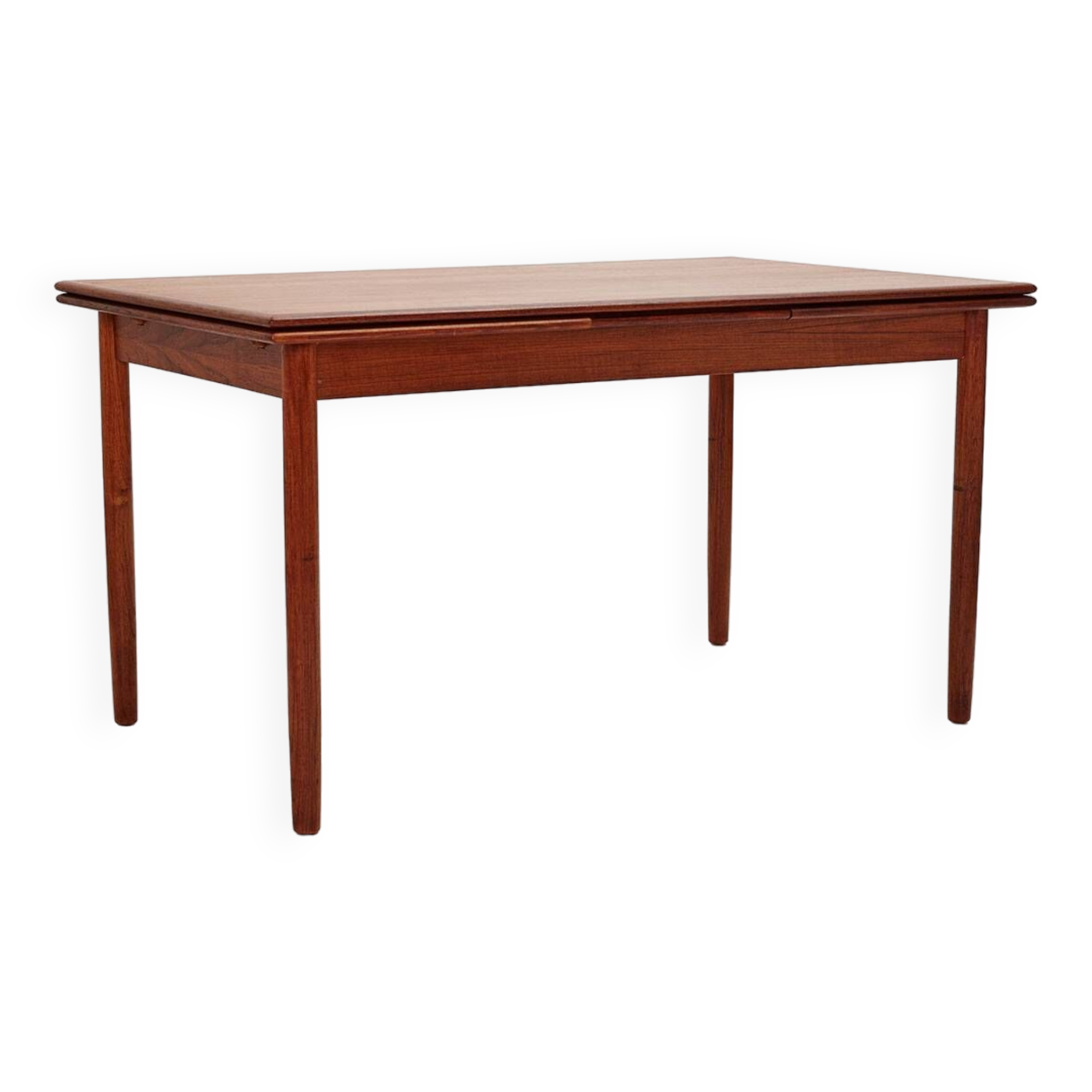 Mid-Century Danish Dining Table with Dutch Pulls, 1970’s.