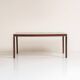 Rosewood dining table by Inger Klingenberg for Fristho