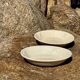 2 antique plates, for soup or porridge