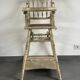 Chaise haute ancienne