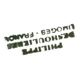 Assiettes porcelaine Deshoulieres