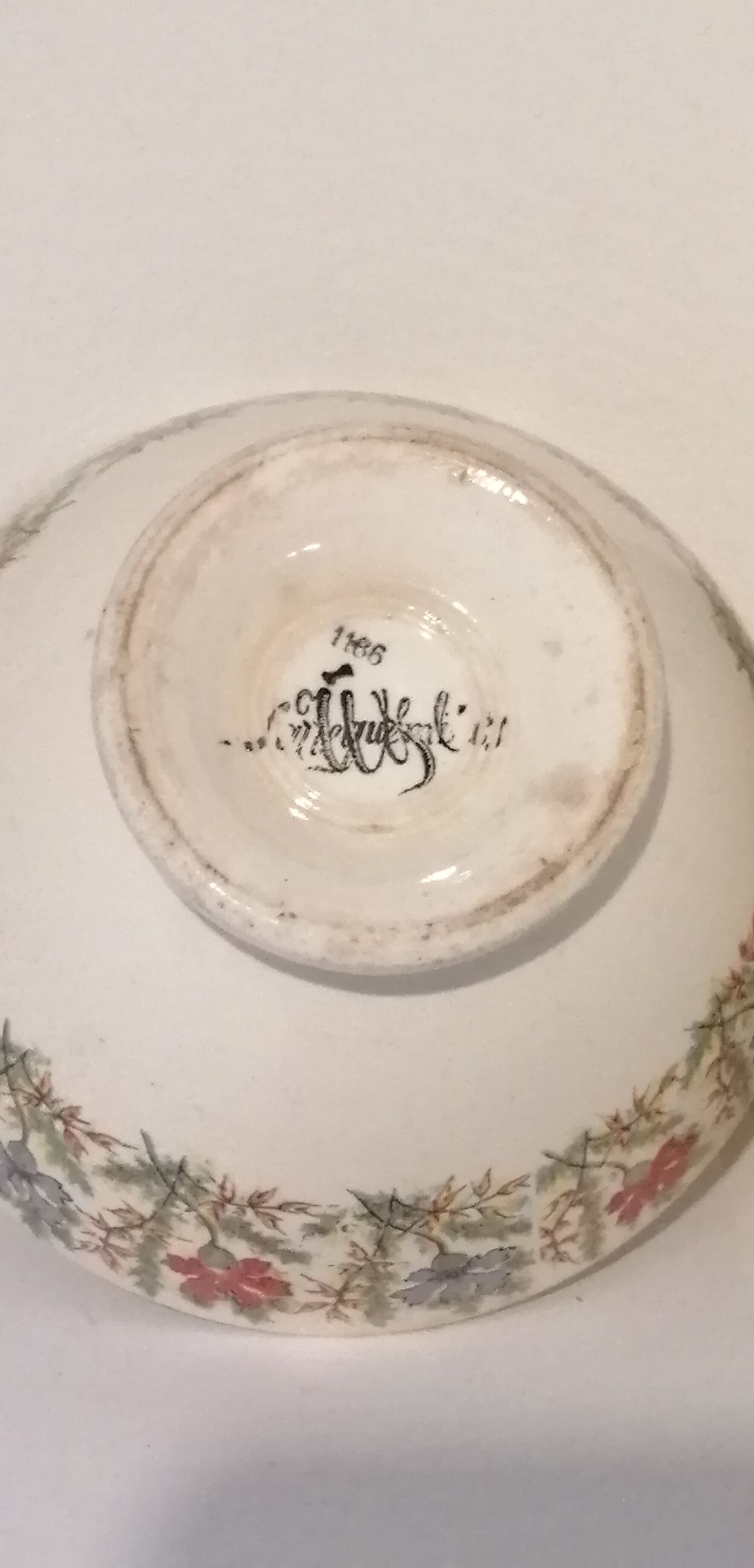 Old bowl sarreguemines