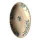 Longwy Chardons blue ironstone dish
