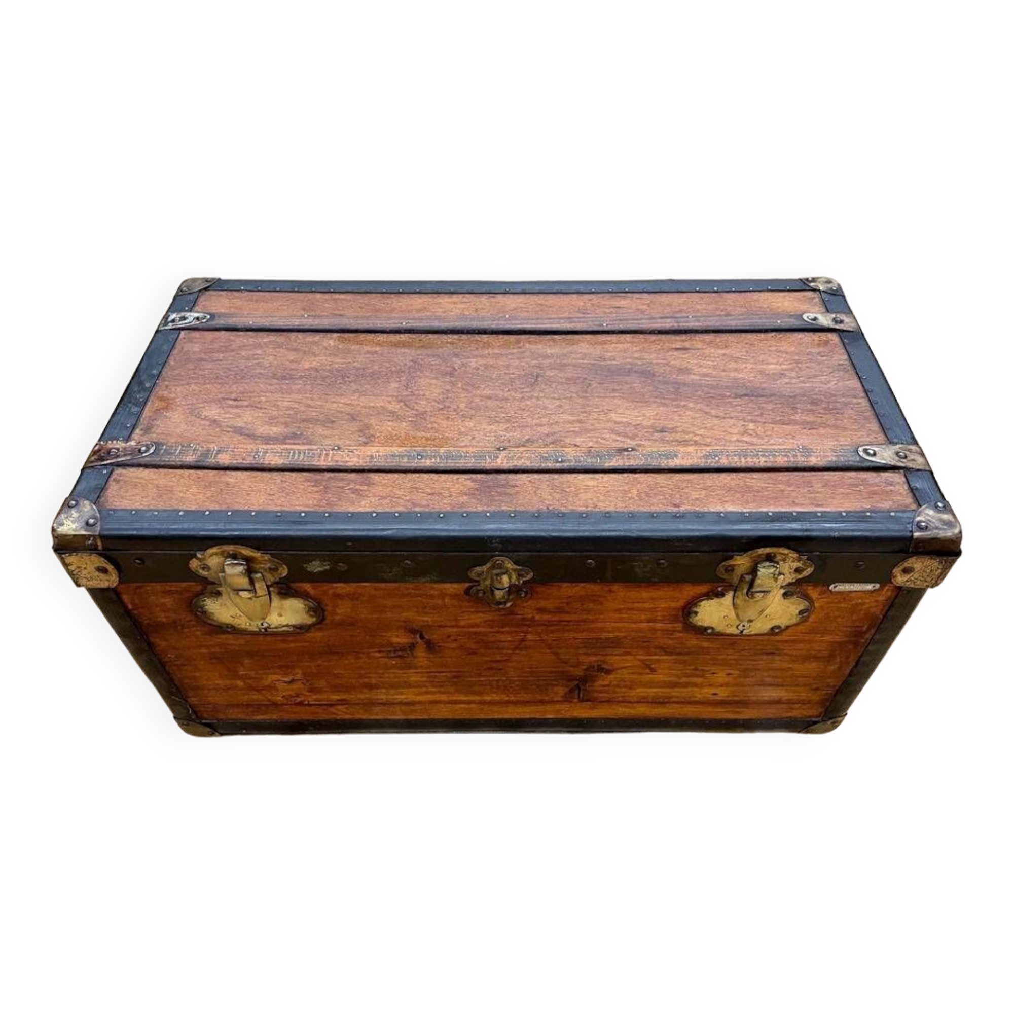 Malle en bois lavoet