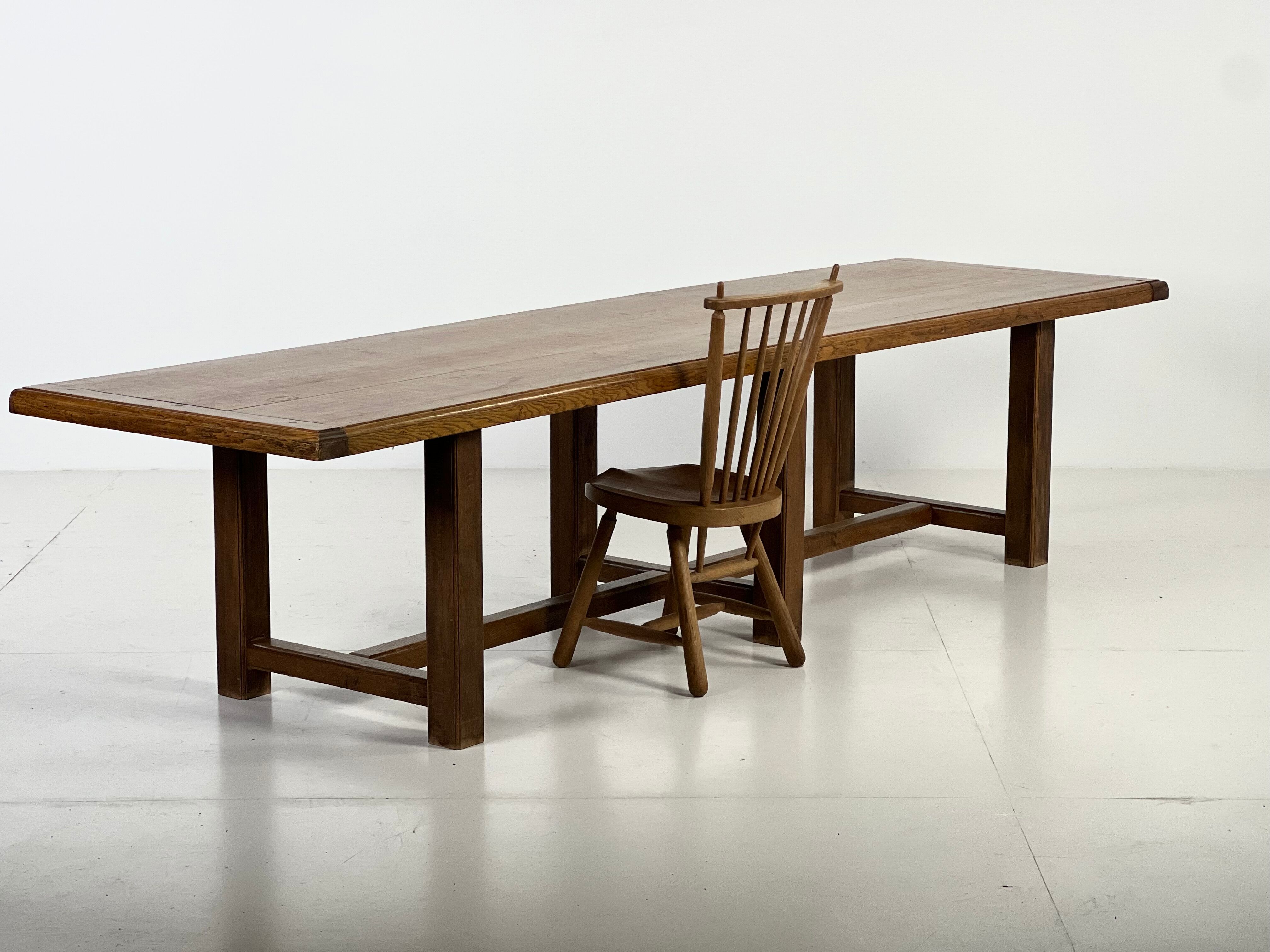 Large monastery table dining table