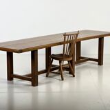 Large monastery table dining table
