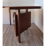 Vintage desk "Boomerang" solid wood 1950