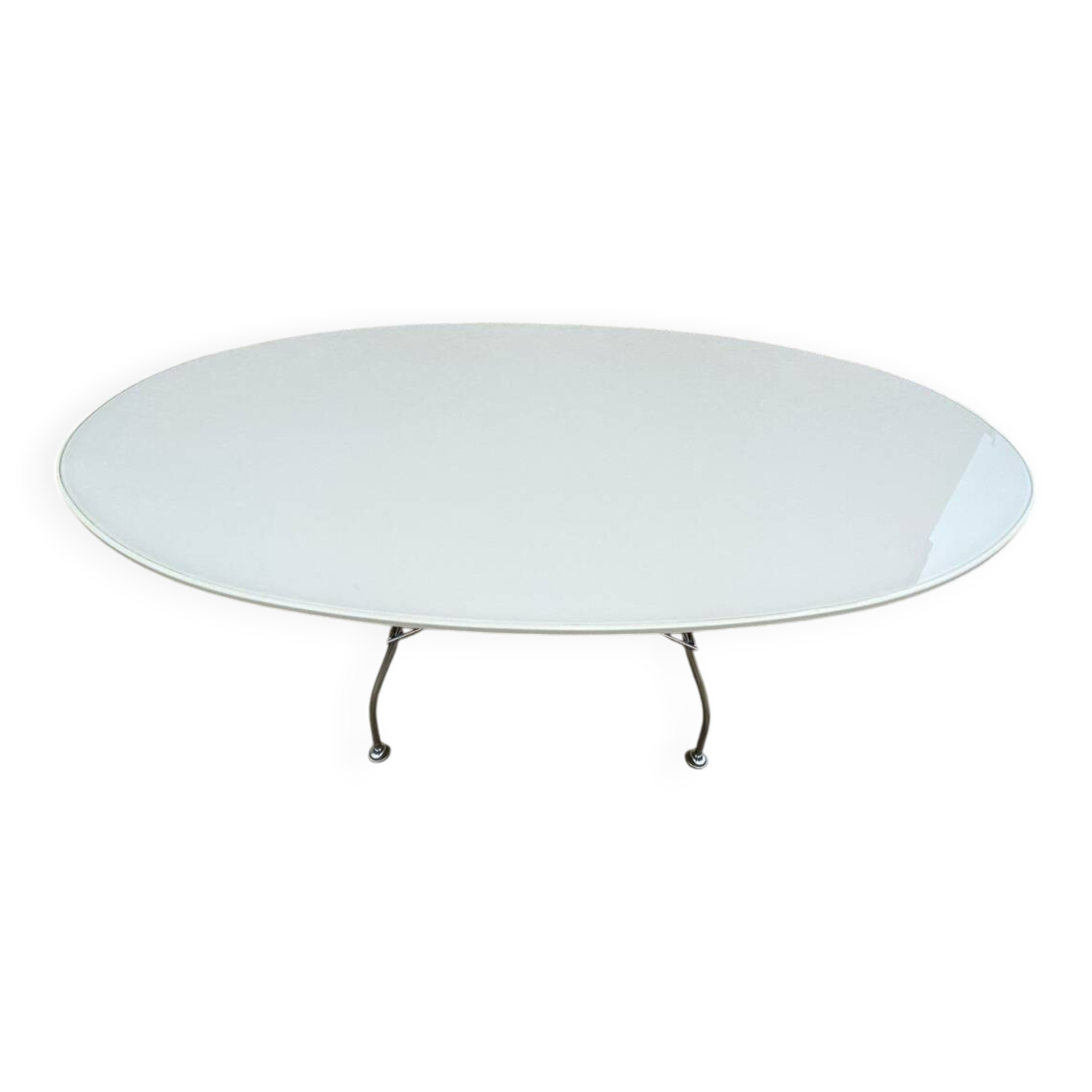 Kartell oval table